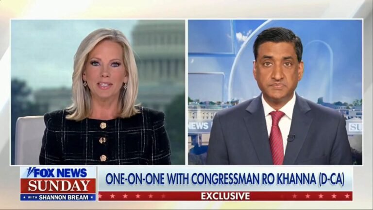 Le représentant @RoKhanna appelle ouvertement à une réinitialisation au sein du Parti démocrate.