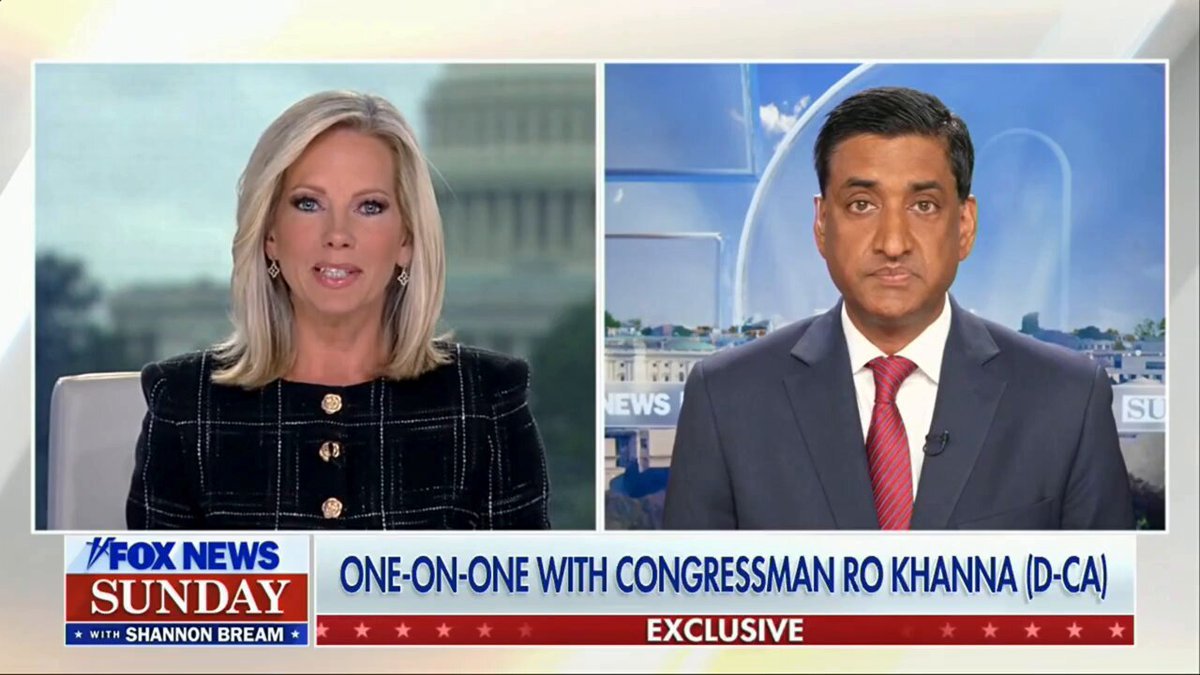 Le représentant @RoKhanna appelle ouvertement à une réinitialisation au sein du Parti démocrate.