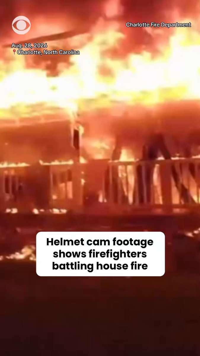 Des images dramatiques filmées avec un casque montrent des pompiers luttant contre un important incendie…