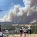 Un incendie de forêt massif se propage dans l’est de Spokane, dans l’État de Washington ; Le scanner…