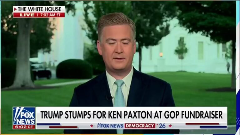 Peter Doocy dit que la Maison Blanche se prépare à une campagne majeure à mi-parcours, Trump devant passer…