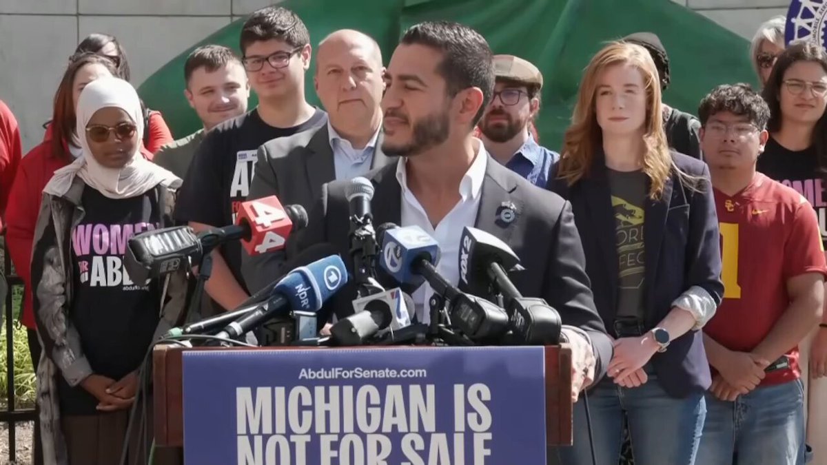 MAINTENANT - Abdulrahmanl El-Sayed, lié au DSA, remporte la primaire du Sénat de l'État du Michigan : "Si…