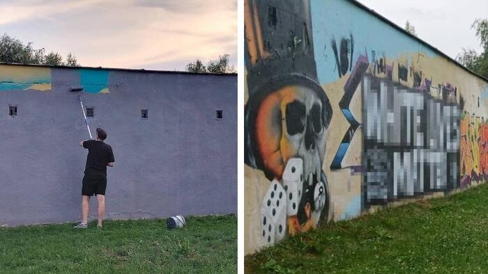 Le graffiti « White Lives Matter » déclenche une enquête et les suspects risquent jusqu'à 3 ans de prison