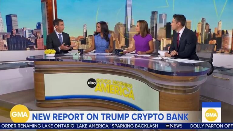 Une nouvelle entreprise bancaire familiale Trump est soutenue par un cheikh d'Abou Dhabi, selon le Wall…