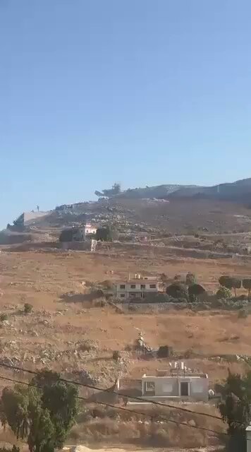 Des tirs d'artillerie de Tsahal ont été signalés près de Kfar Reman, dans le sud du Liban, au pied de la…