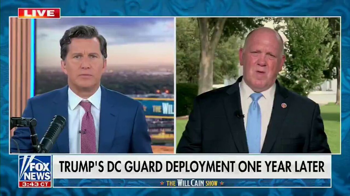 Tom Homan : "D.C. est actuellement l'une des villes les plus sûres du pays...