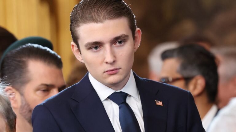 Les services secrets sont au courant de la menace vidéo iranienne visant Barron Trump, selon l'agence