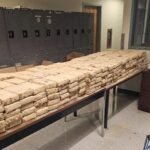 20 millions de dollars de cocaïne découverts sous le plancher d'une remorque de camion à la frontière californienne
