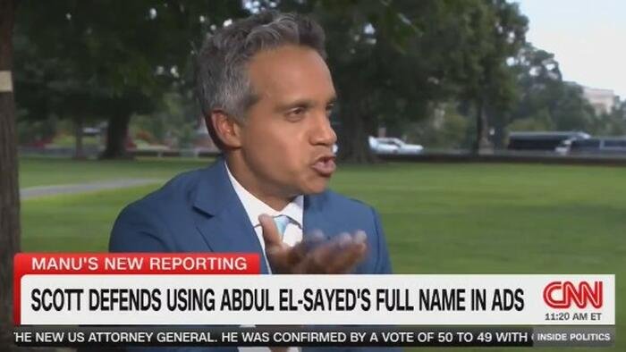 Le panel de CNN s'effondre alors que les démocrates critiquent le GOP à cause de la publicité d'El-Sayed pour avoir utilisé son nom complet