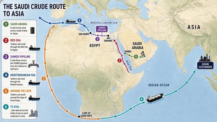 Le détour pétrolier de 5 dollars en Arabie Saoudite coûte cher... mais ça vaut le coup