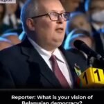 Loukachenko parle honnêtement pour une fois du manque de démocratie en Biélorussie ⚪️🔴⚪️
