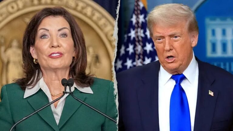 Le gouverneur de New York, Hochul, rejette le changement de nom du « Lac Amérique » proposé par Trump avec un message direct