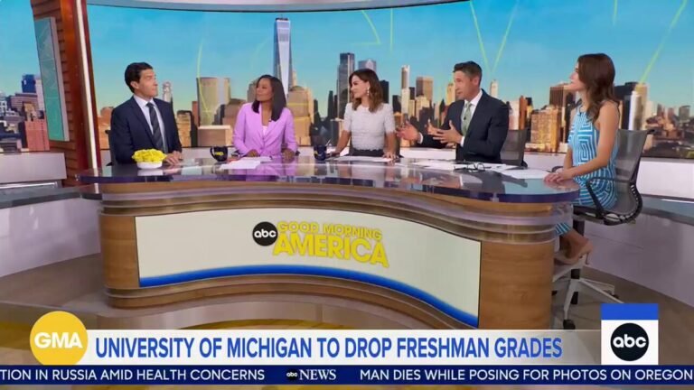 L'Université du Michigan supprime les notes du premier semestre dans le but de répondre à ce qu'elle…