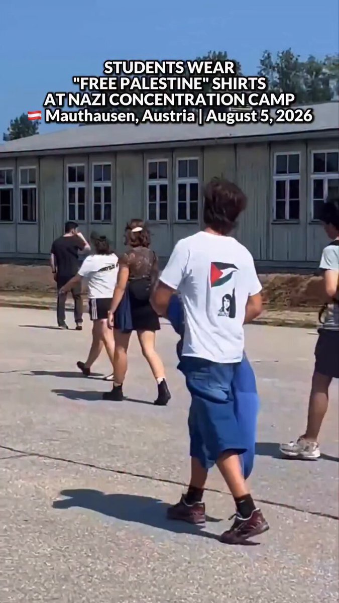 Vidéo du camp de concentration de Mauthausen en Autriche où 15 000 Juifs ont été assassinés : un étudiant…