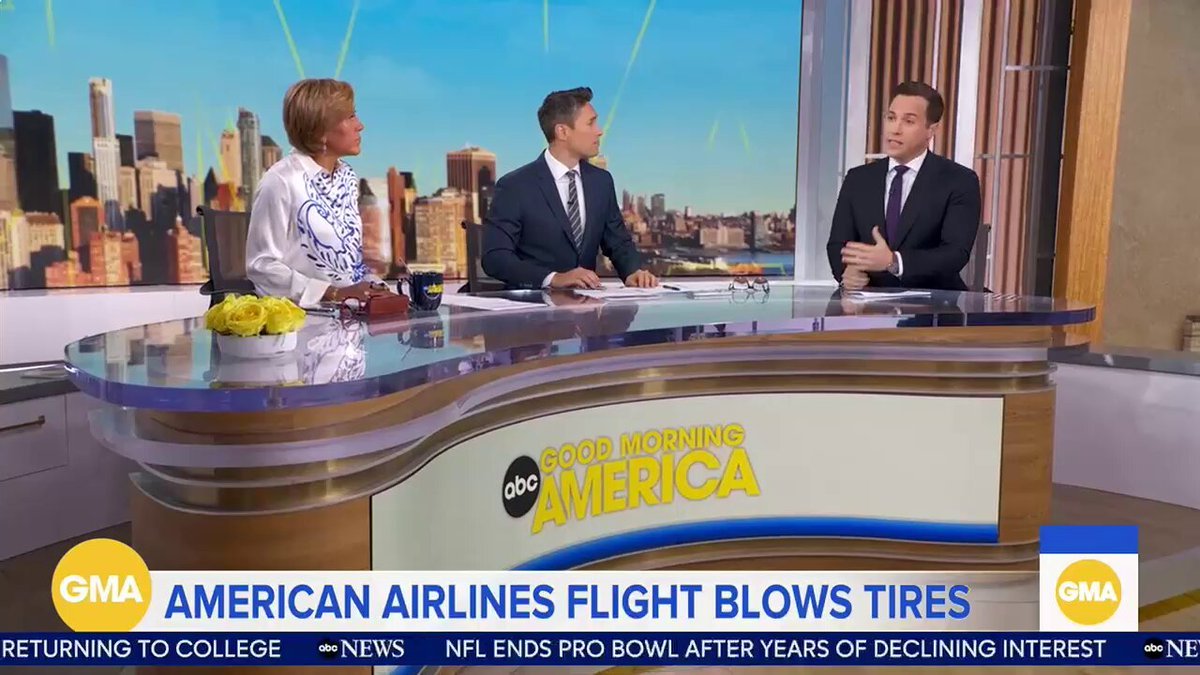Un vol d'American Airlines a fait sauter deux pneus alors qu'il roulait à Chicago O’Hare, forçant les…