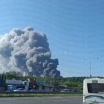 Des drones d'attaque ukrainiens ont frappé ce matin un autre centre de distribution de commerce…