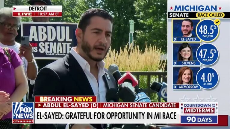 NOUVEAU : Abdul El-Sayed s'adresse aux Juifs du Michigan après des accusations répétées d'antisémitisme…