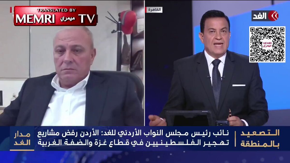 Khamis Atieh, vice-président du Parlement jordanien : « On ne peut pas faire confiance aux sionistes, les…