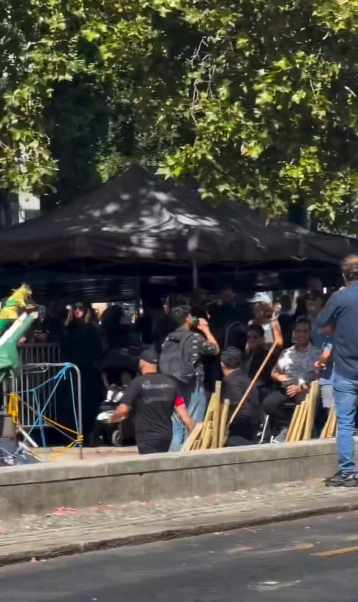 Les musulmans chiites sont sur le point de commencer leur marche Arbaeen à Marble Arch, dans le centre de…