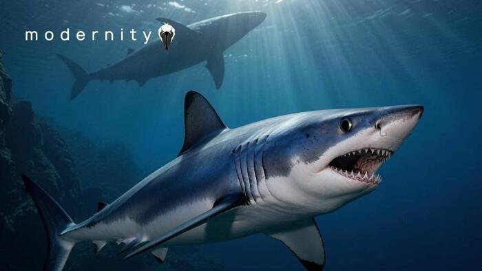 Des requins monstres nucléaires « génétiquement modifiés » pourraient manger des baleines