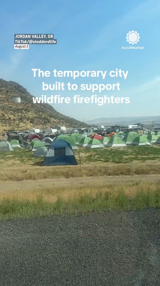 Des centaines de tentes ont été installées dans la vallée du Jourdain, dans l'Oregon, pour abriter les…