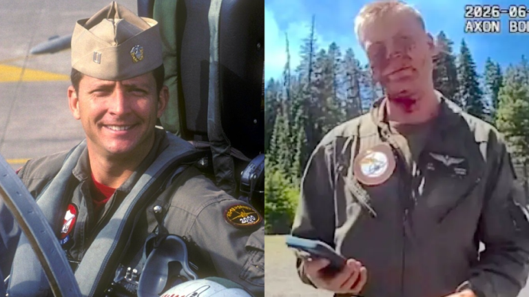 Un ancien pilote de TOPGUN analyse le calme étrange d'un pilote du Corps des Marines après l'éjection d'urgence d'un F-18