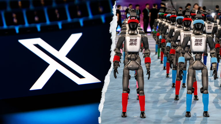 Une immense ferme de robots chinoise surprise en train de mener des « opérations d’influence » américaines poussant un récit en ligne coordonné