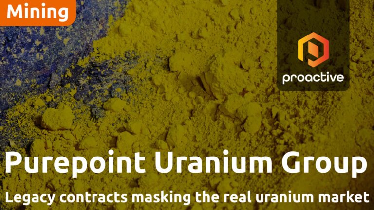 Le PDG de Purepoint Uranium affirme que les contrats de services publics devraient stimuler la prochaine poussée du marché de l'uranium