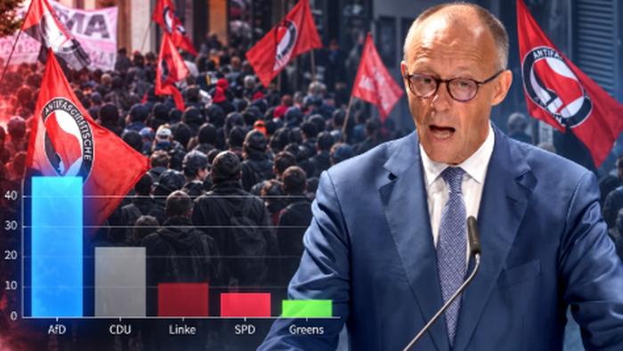L'AfD devrait gagner en Saxe-Anhalt alors que Merz panique et Antifa inonde les rues