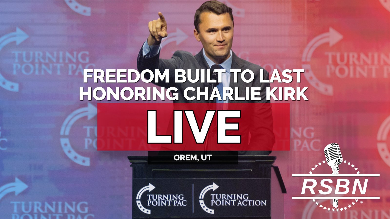 EN DIRECT : La liberté construite pour durer ; Hommage à Charlie Kirk à l'UVU – 10/09/26