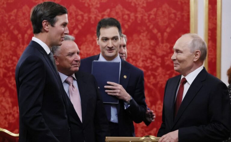Witkoff et Kushner arrivent en Ukraine après des entretiens avec Poutine en Russie