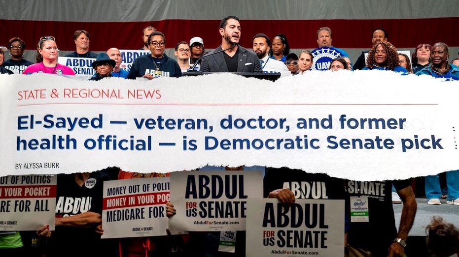 Abdul El-Sayed qualifié de « vétéran » par un journal de propagande lié à Soros distribué dans le Michigan