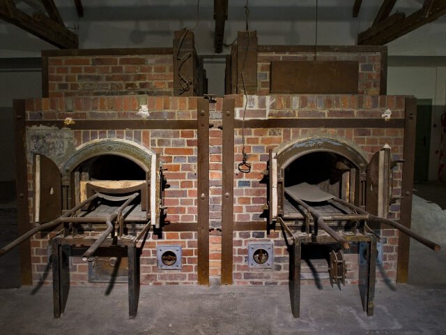 crematorium, Kz-Gedenkstaette Memorial center, Dachau, Germany