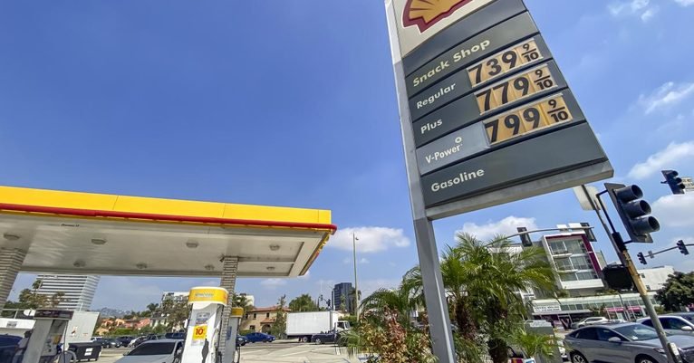 Gasoline prices california los angeles