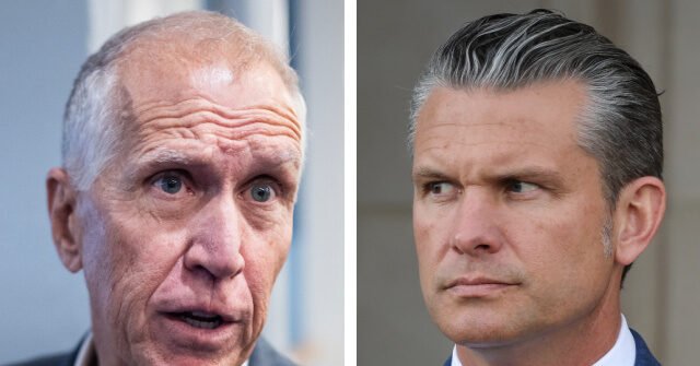 Tillis appelle Trump à licencier Hegseth pour « mauvaise gestion » de l’armée