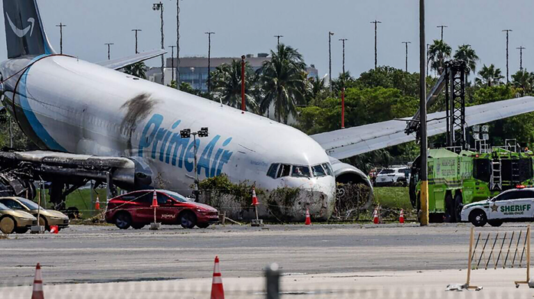 Un pilote d'avion cargo d'Amazon aurait dit à sa femme : "Ma carrière est terminée" peu de temps après un accident mortel