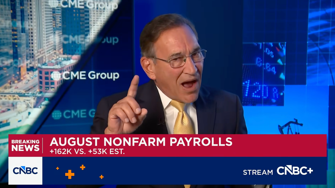 « Wow, wow, wow ! » : l'animateur de CNBC est clairement choqué après que l'économie américaine ait créé 162 000 emplois, soit 3 fois les attentes. Pariez sur l'Amérique maintenant