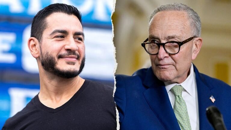 L'insurgé DEM allume le charme avec l'établissement du parti alors que Schumer laisse pendre une querelle amère