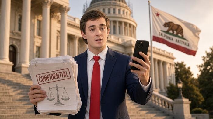 Nick Shirley poursuit la Californie pour avoir « stoppé la loi Nick Shirley »