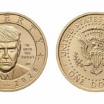 La Monnaie américaine commence à vendre des pièces Trump d'un dollar