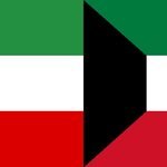 iran_kuwait_flags_side_by_side