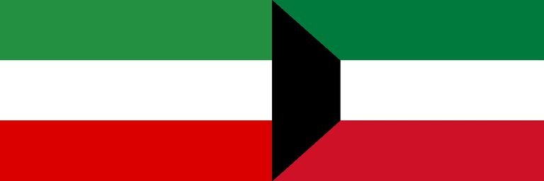iran_kuwait_flags_side_by_side