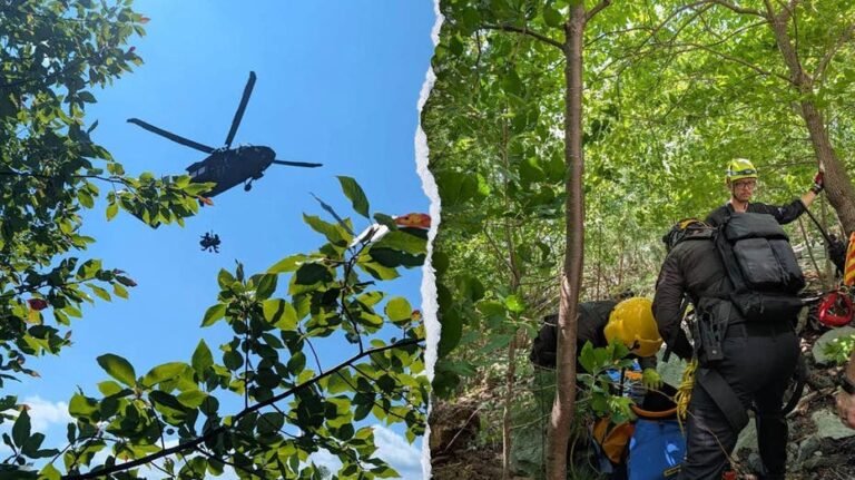 Un alpiniste de Caroline du Nord transporté par avion après avoir plongé de 20 pieds dans une gorge et subi de graves blessures