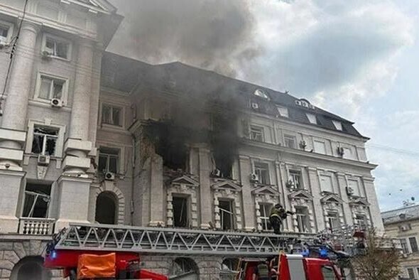 La Russie tente d'assassiner le chef du SBU d'Ukraine avec une attaque de drone sans précédent contre le siège de Kiev