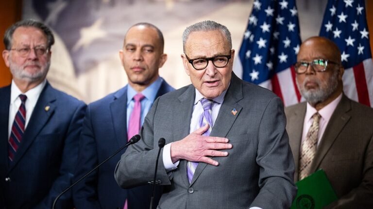 Les principaux noms républicains qui, selon lui, dirigent réellement les démocrates – et ce n'est pas Schumer ou Jeffries