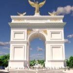 Les fouilles devraient commencer sur l'arc de triomphe de 250 pieds de l'administration Trump au milieu d'une bataille juridique