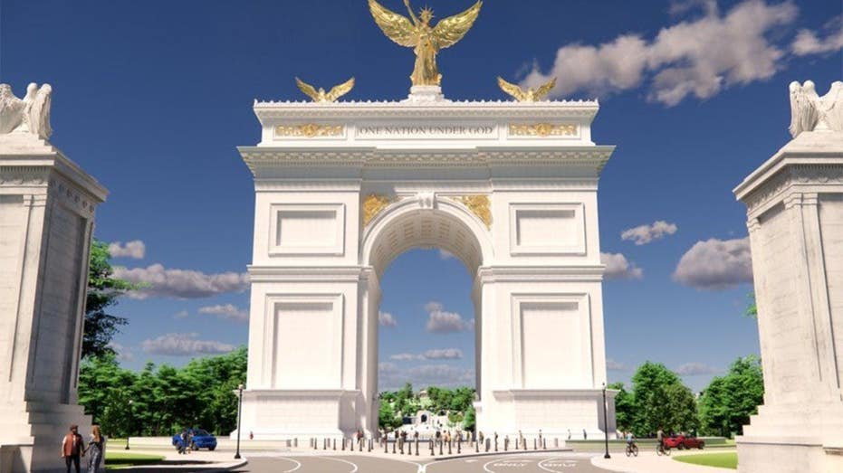 Les fouilles devraient commencer sur l'arc de triomphe de 250 pieds de l'administration Trump au milieu d'une bataille juridique