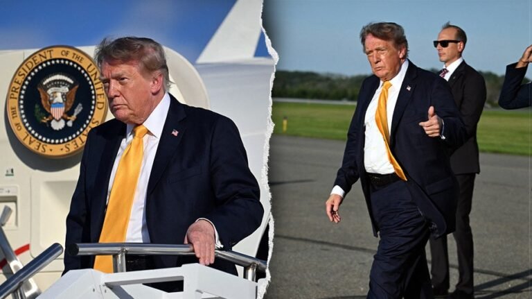 Trump semble avoir des cheveux plus foncés, suscitant le buzz en ligne