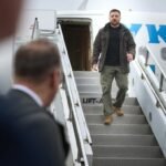 L'avion de Zelensky "presque touché" par un drone après son décollage de Moldavie