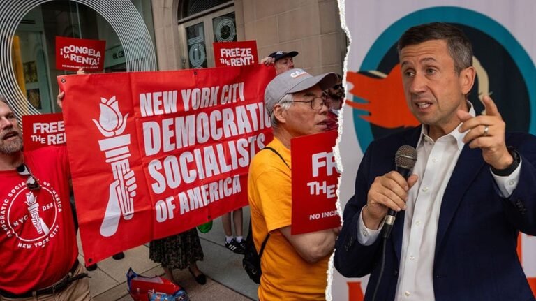 Ken Martin, président de la DNC, défend la stratégie de la « grande tente » lorsqu'il est pressé contre les socialistes démocratiques